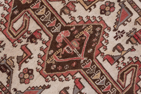 Antique Afshar Area Rug (4' x 6')
